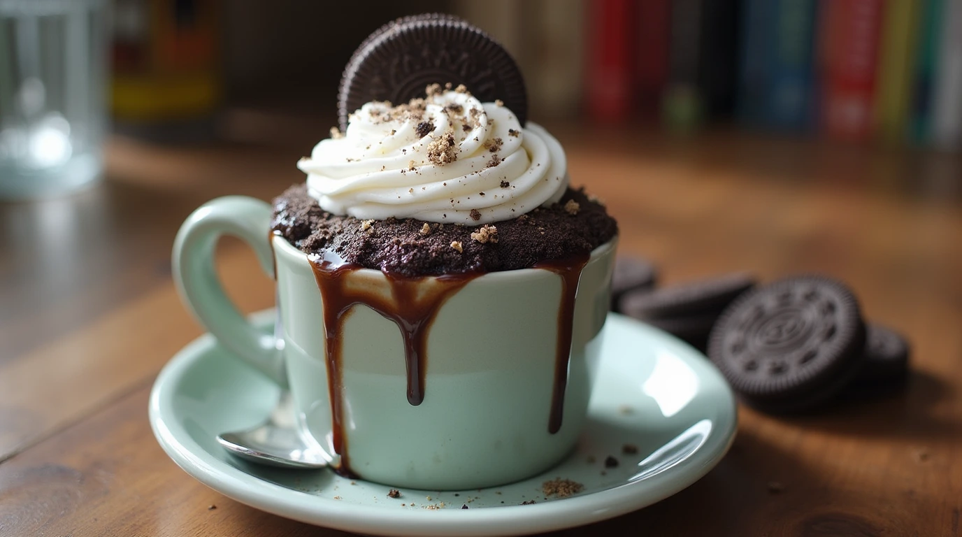 oreo mug cake